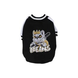 Fleece-lined Warm Baseball Shirt Pet Clothes