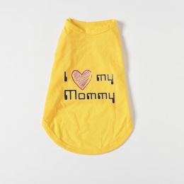 Fashion Personalized Dog Cartoon Vest