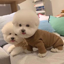 Pet Autumn Four-legged Pet Clothing Dog Bottoming Shirt Teddy Bichon VIP Schnauzer York Summer Small Dog Clothes