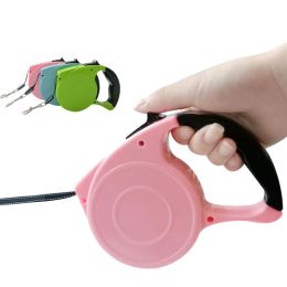 Automatic Retractable Pet Leash For Dogs & Cats; Outdoor Dog Leash (Color: Green)