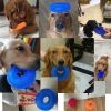 Pet Toys Bite Resistant Sound Toy Chew Teeth Clean Large Dog Golden Retriever Barbed TPR Training Teeth Cleaning Thorn Circle