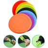 Soft Non-Slip Dog Flying Disc Silicone Game Frisbeed Anti-Chew Dog Toy Pet Puppy Training Interactive Dog Supplies