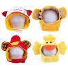 Funny Cat Hat Cartoon Duck Tiger Cosplay Costume Headgear Cute Pets Dog Cap Puppy Kitten Dress Up Accessories