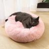 Soft Dog Bed Cat Beds Cat Sleeping Plush Mat Cushion Kitten Nest Sofa Kennel For Puppy Colorful Fluffy Warm Comfortable Pet Bed